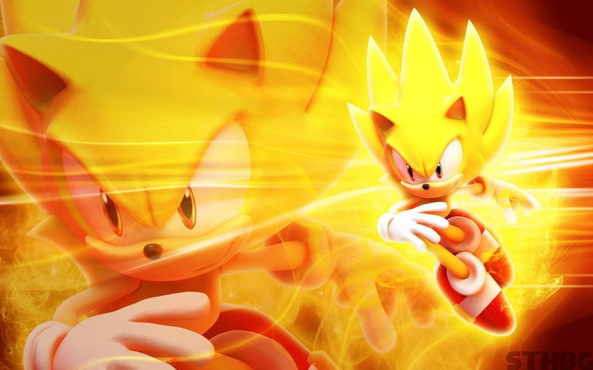 Img] - Super Sonic And Super Shadow, HD Png Download - 541x656