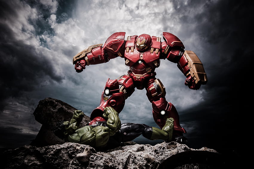 Ironman Hulkbuster Vs The Hulk Laptop Voll, , Hintergrund und HD-Hintergrundbild