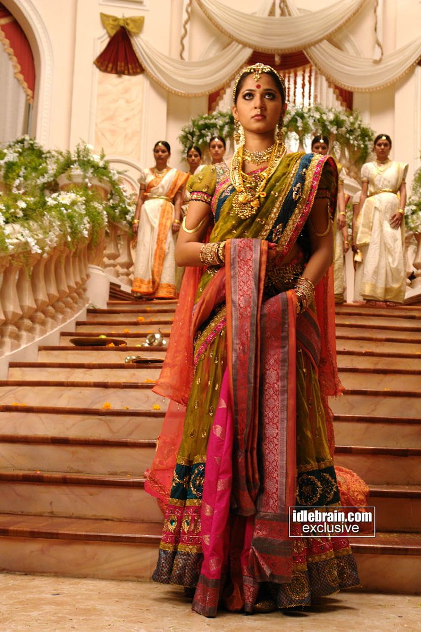 Анушка Шети. Анушка, на Анушка, Най-красивата индийска актриса, Арундати HD тапет за телефон