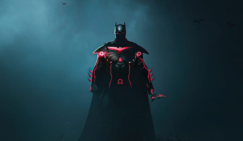 Roter Schein, Batman, Kunst HD-Hintergrundbild