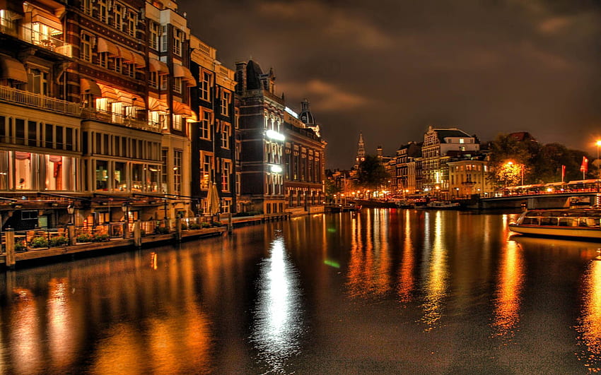 Cities, Rivers, Venice, City, Boat HD wallpaper
