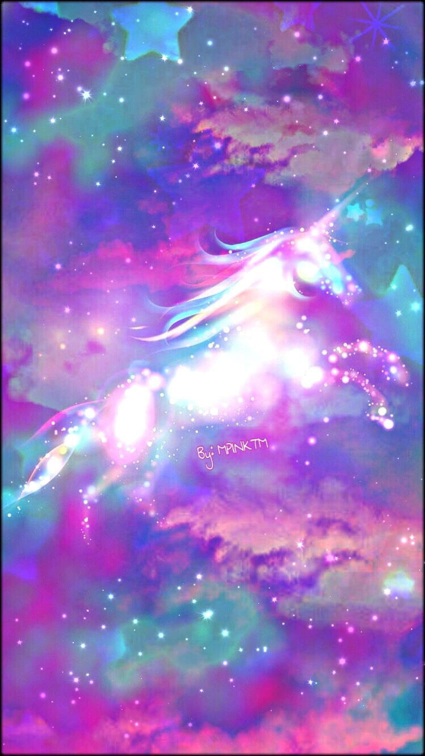 unicorn in galaxy