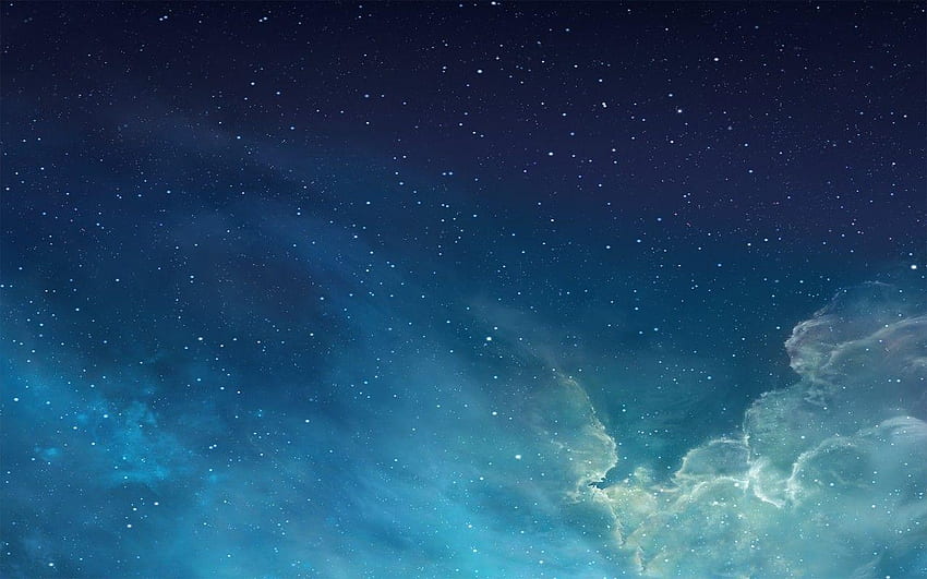 Cielo notturno stellato Gif Tumblr - Notte stellata, Tumblr estetico blu Sfondo HD