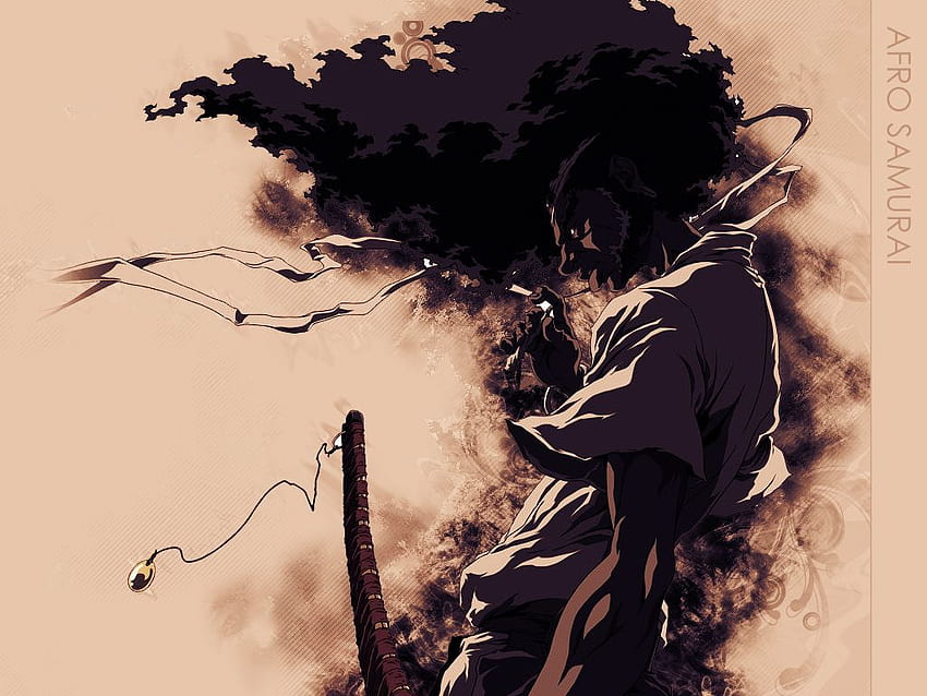 Afro Samurai Cartoon for HD wallpaper