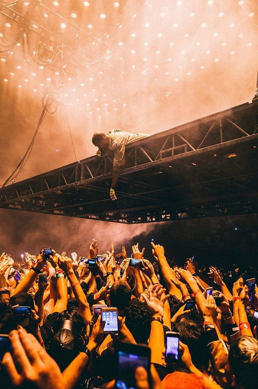 Kanye West - Android, iPhone fondo de pantalla del teléfono