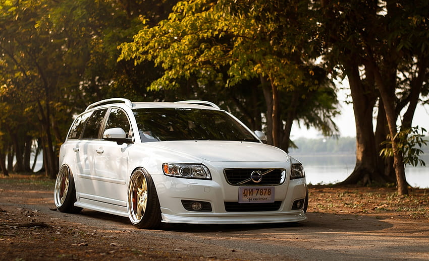 Tuning, Volvo, Cars, Front View, V50 HD wallpaper