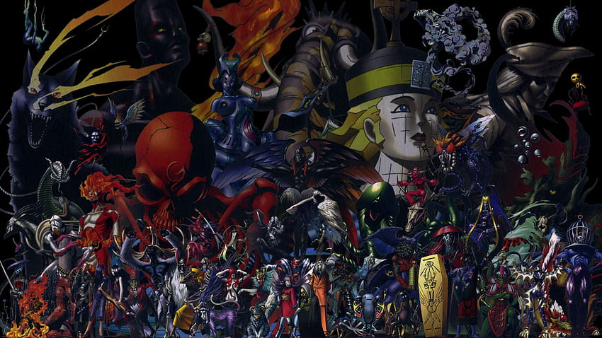 Persona Central on Twitter Special wallpaper for Shin Megami Tensei V  featuring the paid DLC Demifiend and Nine FIends releasing alongside the  game httpstcotoBkR4QFjG httpstcoHxgUZvhmMz  Twitter