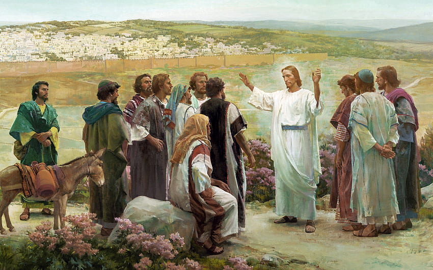 Resurrected Jesus Sends Apostles, sending, Christ, Jesus, Resurrection, apostles HD wallpaper