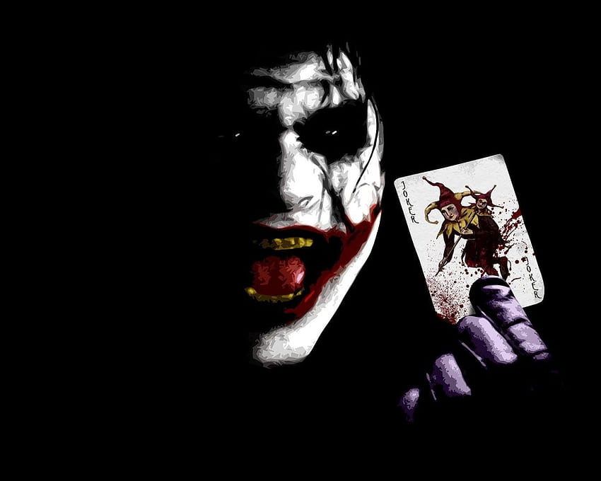 Joker dalam Mod Berbahaya Dengan Kartu Joker dalam resolusi, Joker Graffiti Wallpaper HD