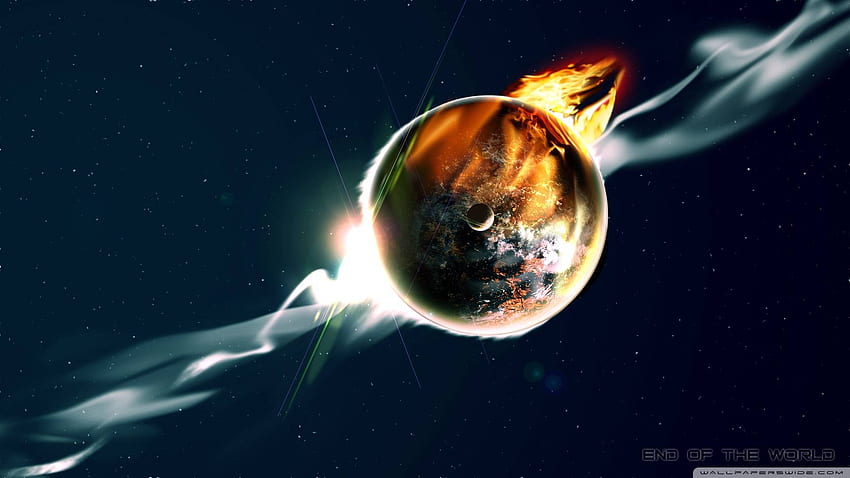 Destruction Of The Earth, Destroyed HD wallpaper