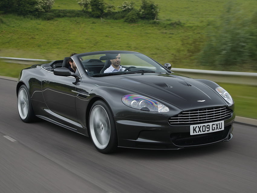 อัตโนมัติ, Aston Martin, รถยนต์, มุมมองด้านหน้า, ความเร็ว, Dbs, 2009 วอลล์เปเปอร์ HD