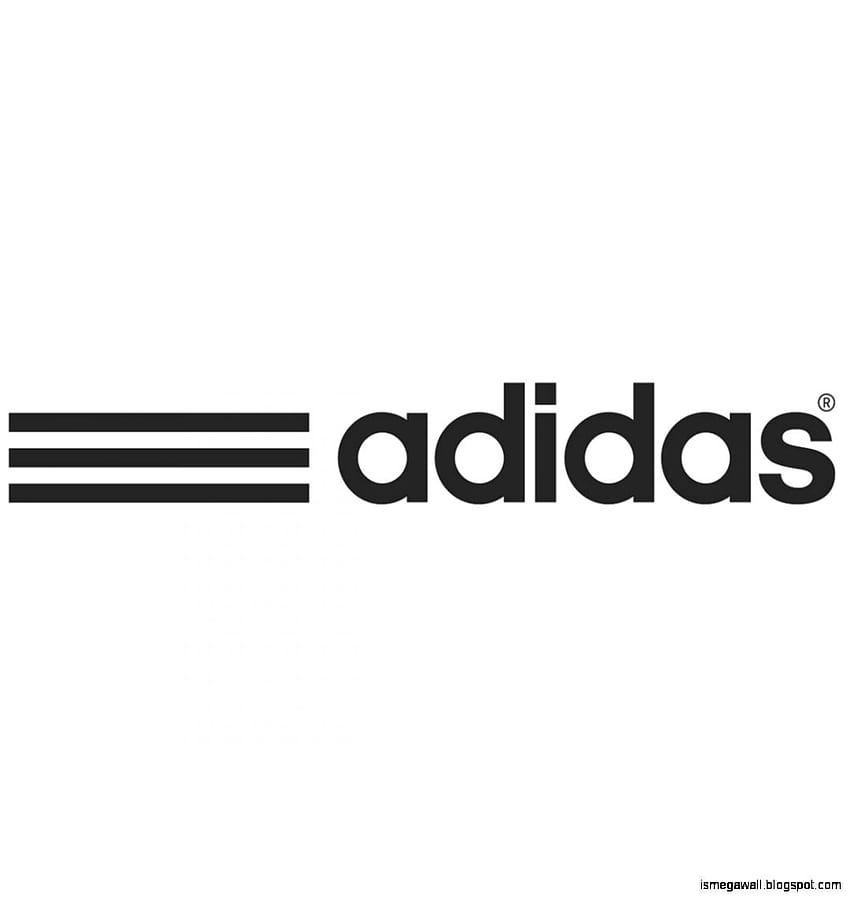 ماجيستير مسرحي طفولي adidas logo white background HD phone wallpaper