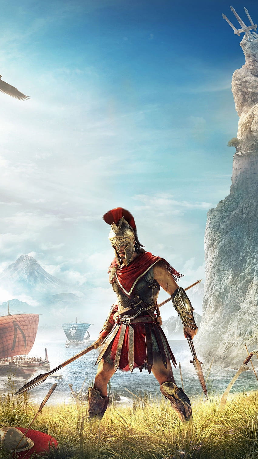 Assassin's Creed: Odyssey, Alexios, E3 2018 HD phone wallpaper