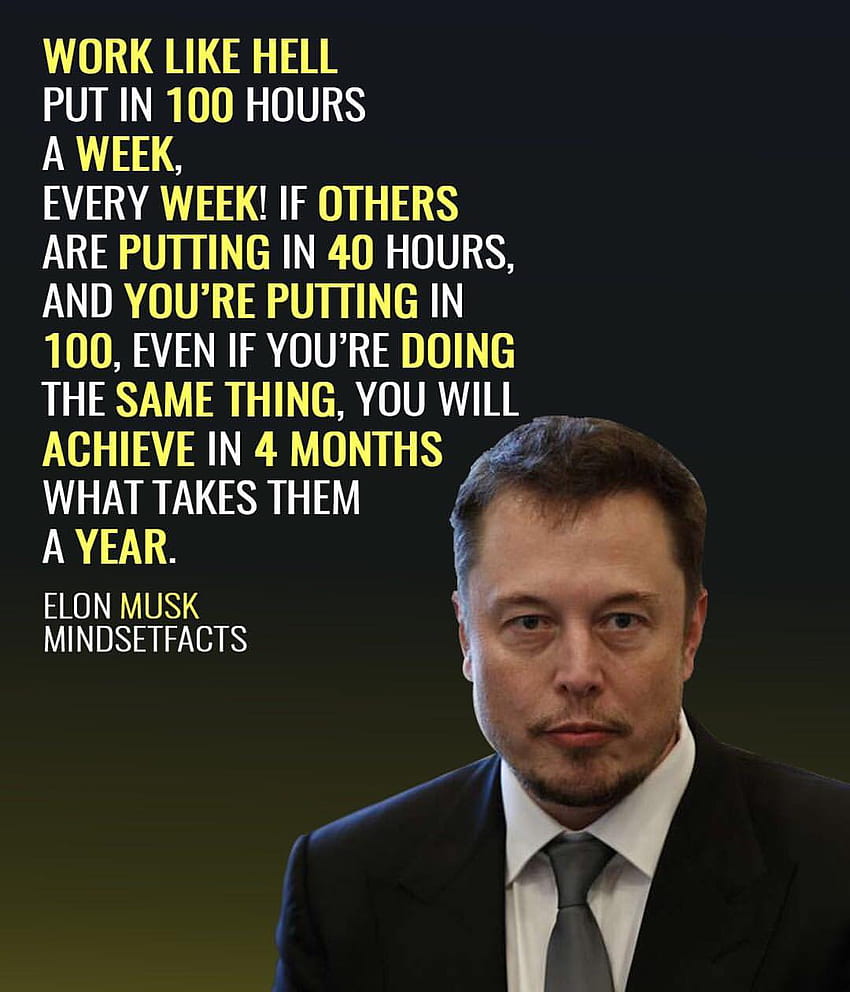 Elon Musk zitiert über HD-Handy-Hintergrundbild