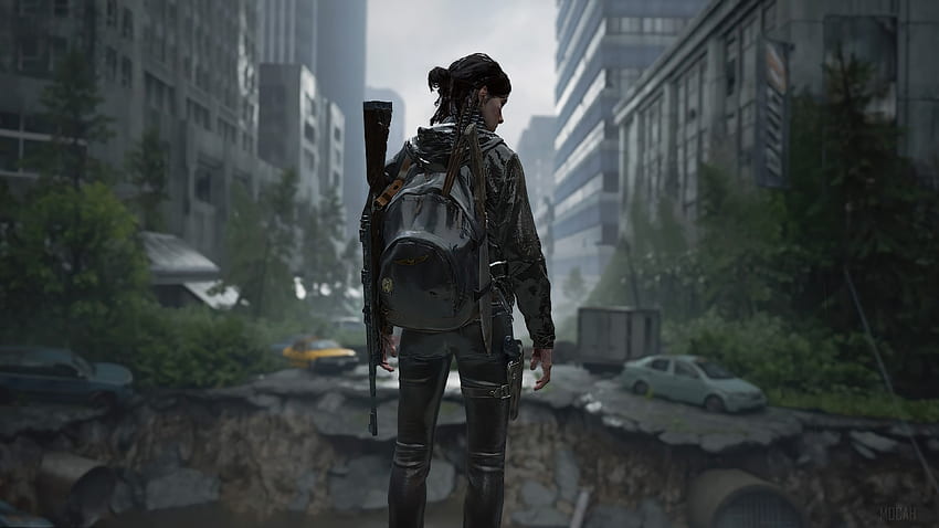 Ellie, The Last of Us Part 2, The Last of Us Part II, TLOU, TLOU2, Jeu vidéo. Mocah, Joël Ellie Fond d'écran HD