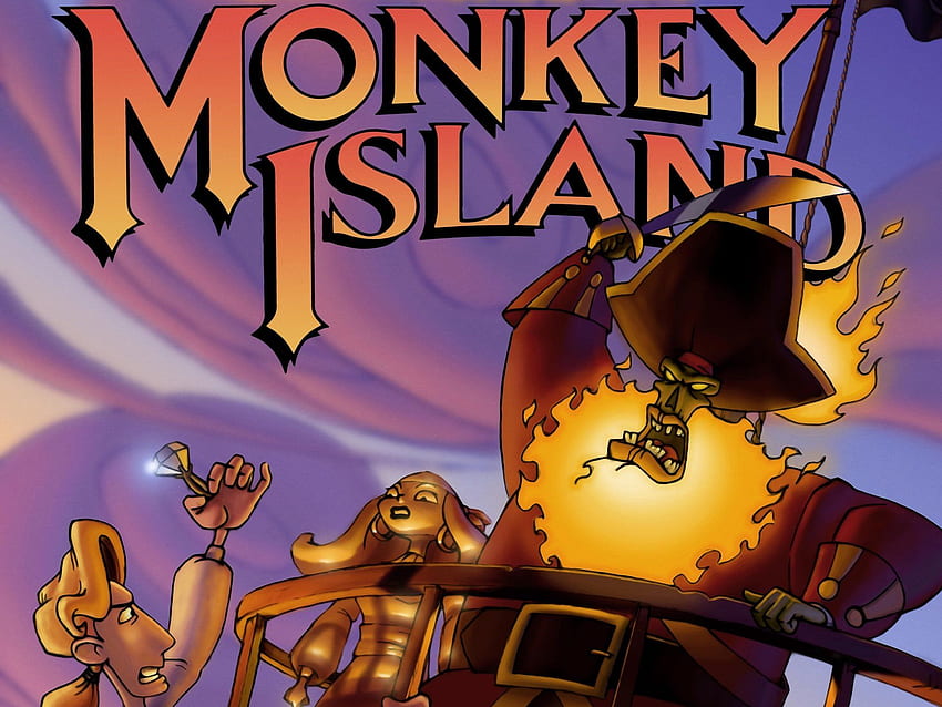 La maldición de la isla de los monos. fondo de pantalla