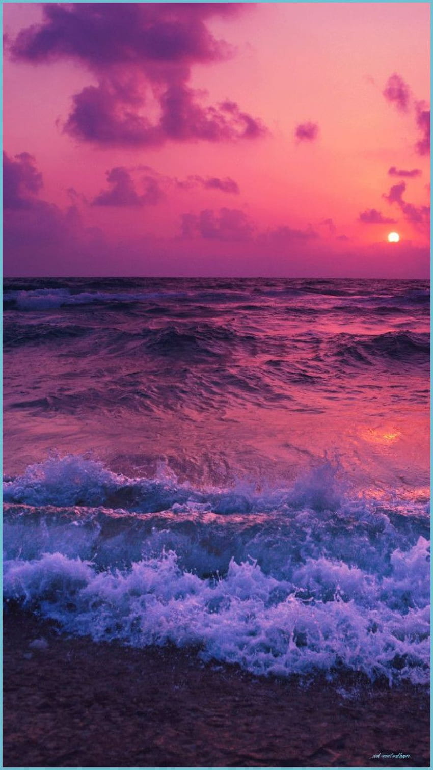 Todo lo que necesita saber sobre Pink Sunset, Pastel Beach Sunset fondo de pantalla del teléfono