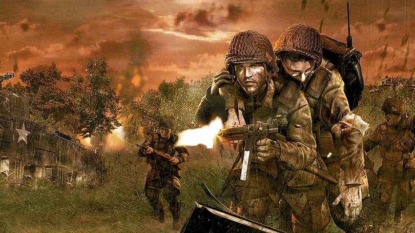 Brothers in Arms: Road to Hill 30 and Background HD wallpaper