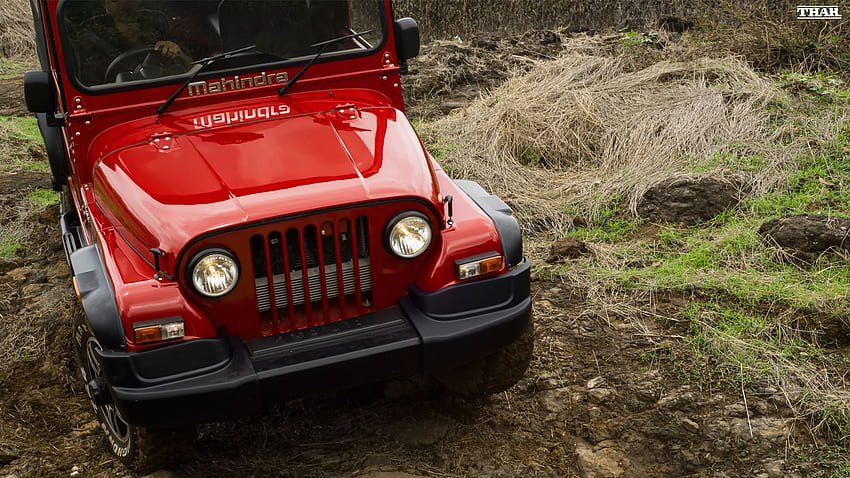 Mahindra Thar Red Colour - Mahindra Thar Red HD wallpaper | Pxfuel