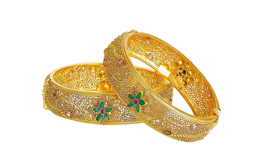 gold jewellery - Gold bangles design, Bangles jewelry designs, Buy gold jewelry, Gold Ornament HD wallpaper
