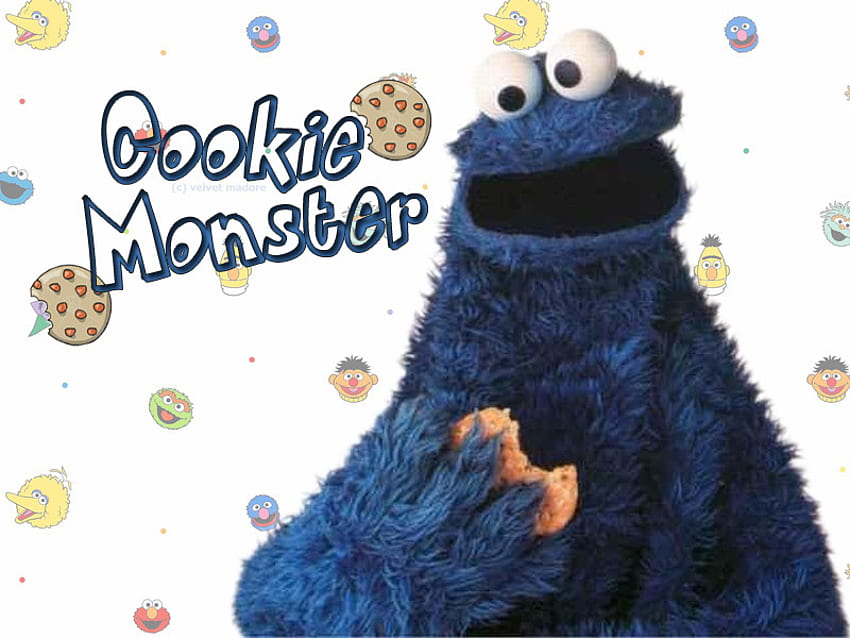 Cookie Monster สัตว์ประหลาดคุกกี้ วอลล์เปเปอร์ HD