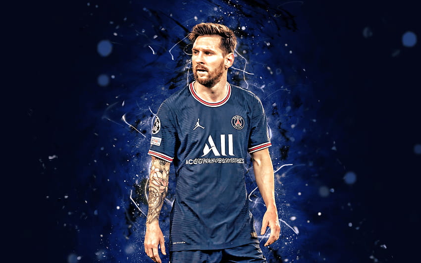 Lionel Messi, soccer, paris, leo messi, psg, football HD wallpaper