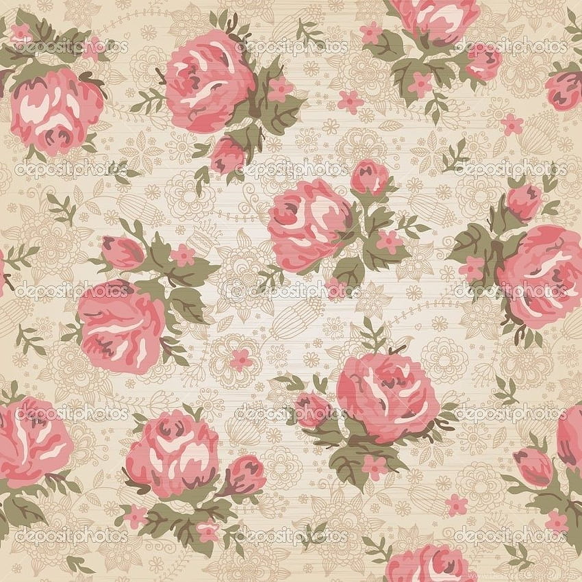 Vintage Floral Wallpaper Images  Free Download on Freepik