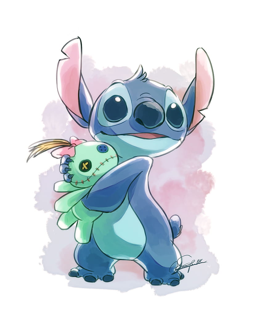 Stitch drawing HD wallpapers | Pxfuel