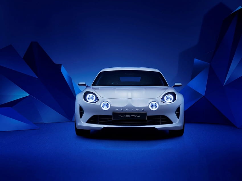 Alpine Vision concept (2016), voiture alpine, alpine, voiture de sport française, renault, marque alpine Fond d'écran HD