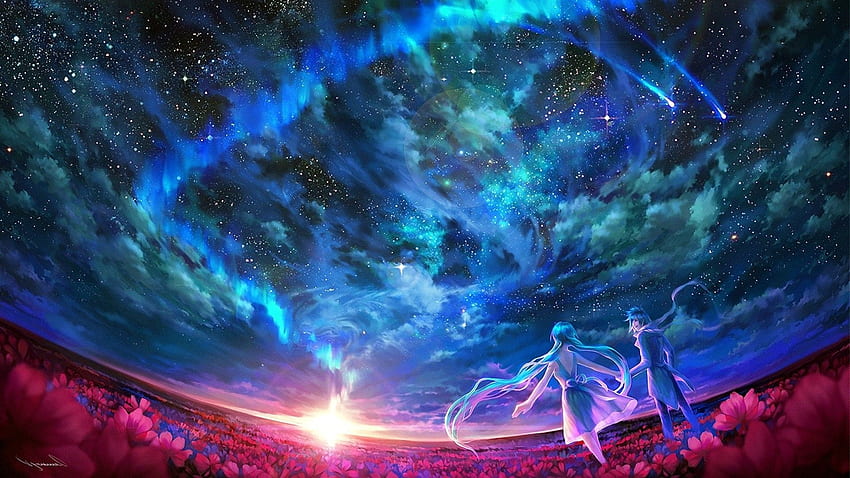 Blue Anime Sky [] A YMOB2eI, Douluo Dalu HD wallpaper