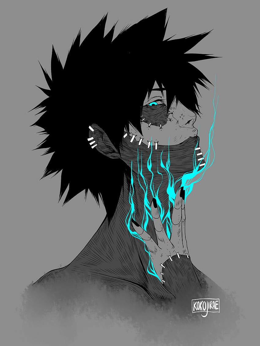 So, i thought Dabi would suit my style alot. Also, first post, yay! : BokuNoHeroAcademia HD phone wallpaper