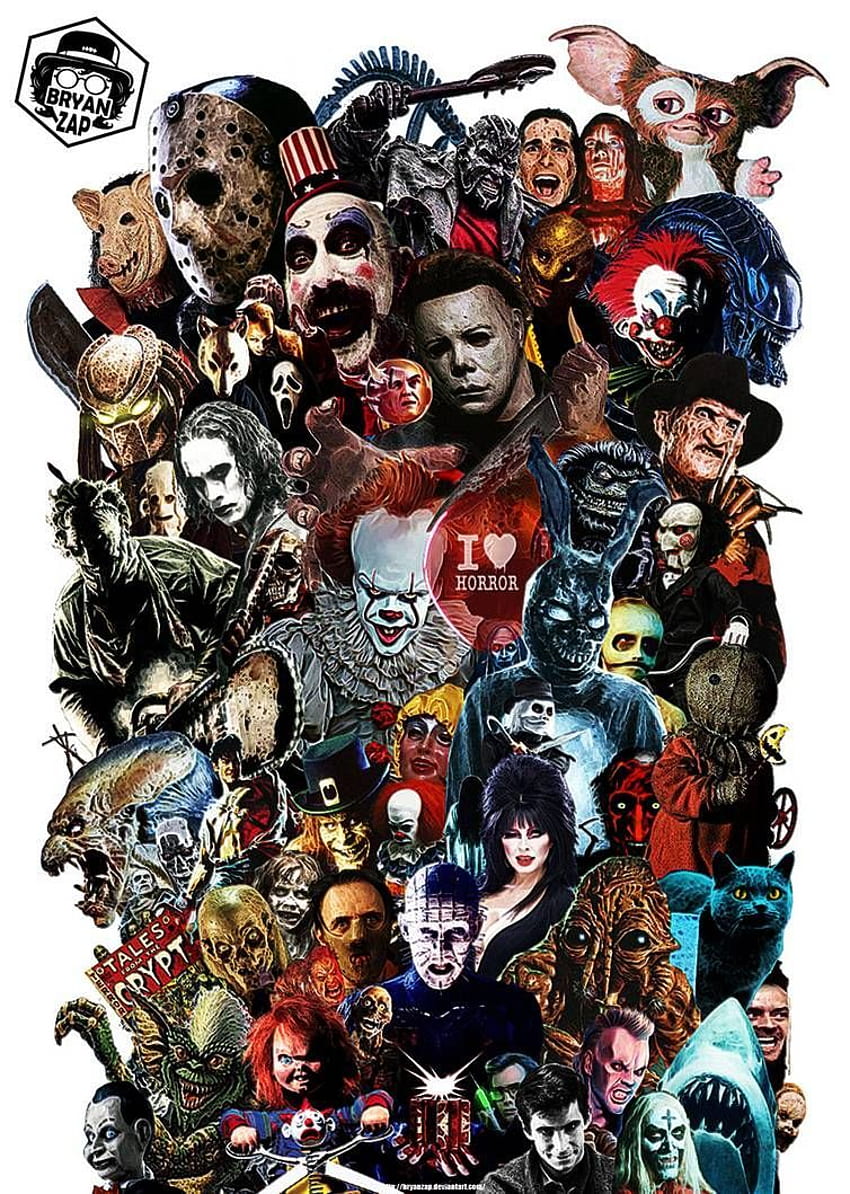 Horror Movies Icon Art. Horror movie icons, Horror movie tattoos, Retro horror HD phone wallpaper