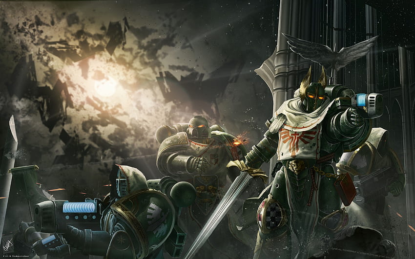 Kara Melekler Warhammer 40k, Warhammer 40K Eldar HD duvar kağıdı