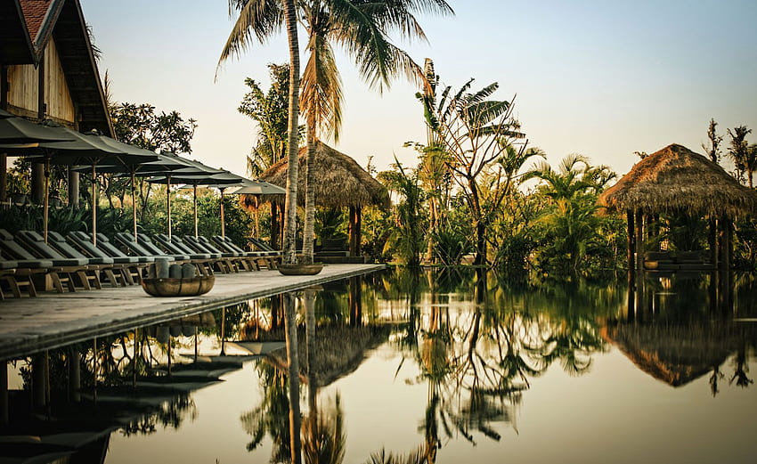 Преглед на хотел Phum Baitang - Сием Реап, Камбоджа. *, Кхмерска провинция HD тапет