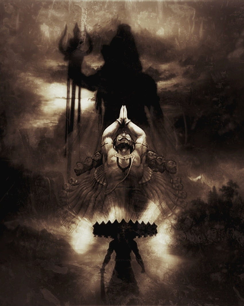 Demon king. King art, King ravana, God art, Ravanasura HD wallpaper | Pxfuel