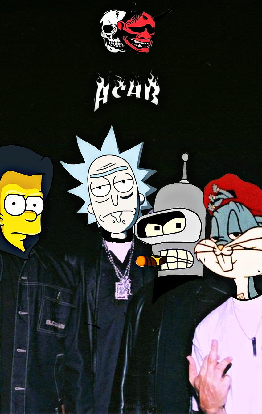 Bartos, animados, futuro, rick, simsonp, flow, arte, bart HD phone ...