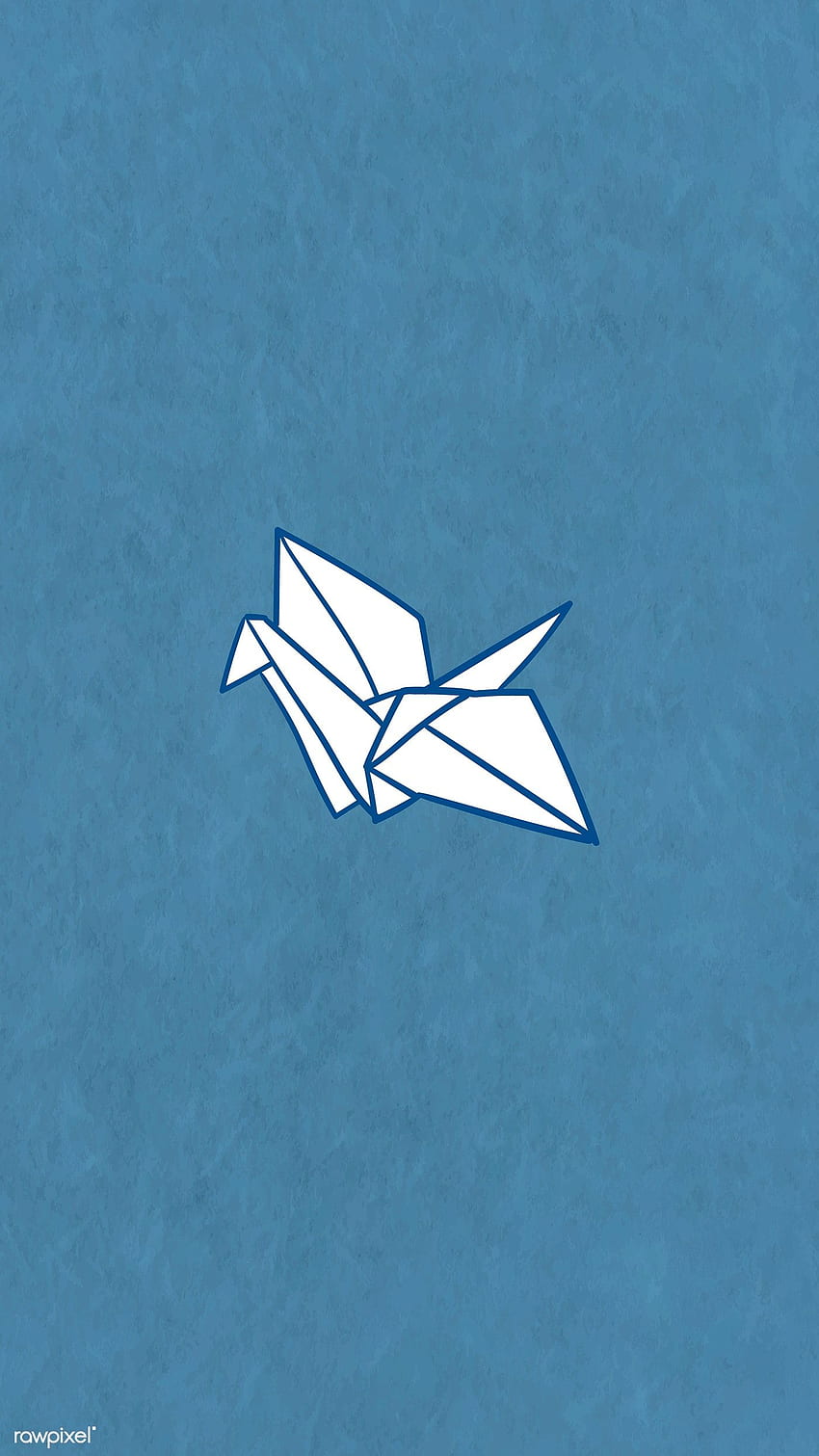 Origami-Papierkran-Handyvektor. durch / Adj. Papierkranich-Mobile, Origami-Papierkranich, Doodle-Hintergrund HD-Handy-Hintergrundbild