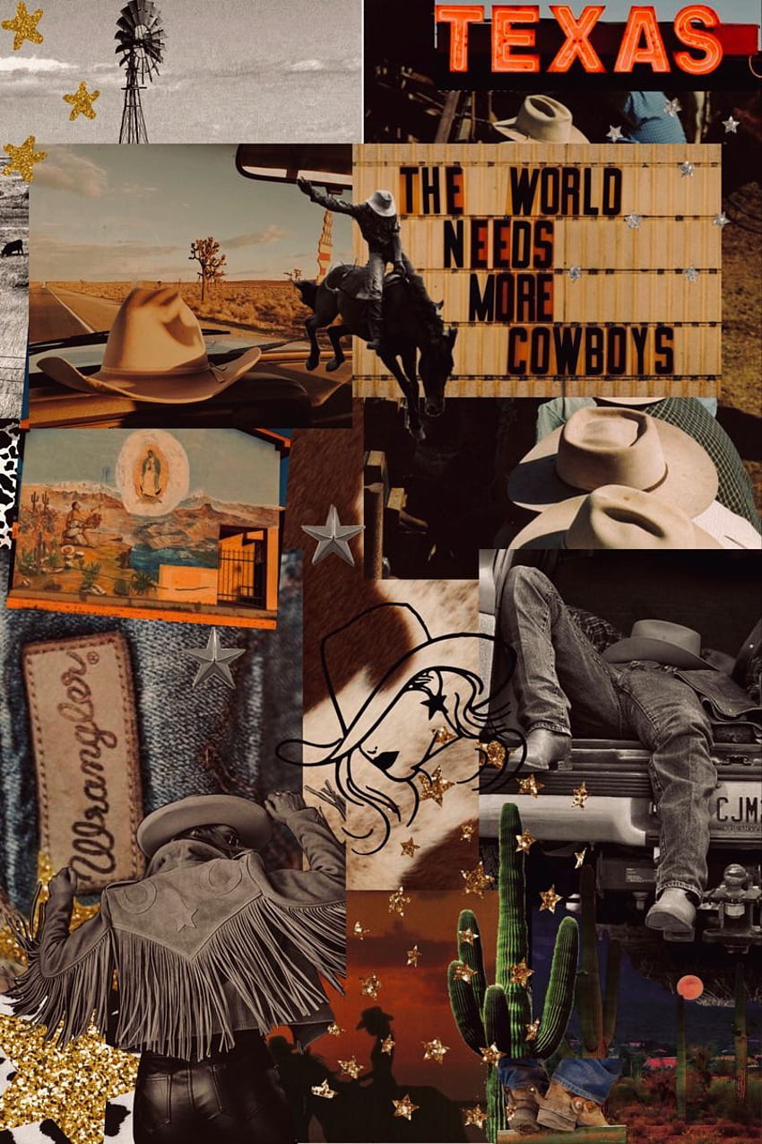 Estetica occidentale nel 2020. Opere d'arte occidentali, modelli carini, arte murale occidentale, Texas Country Sfondo del telefono HD