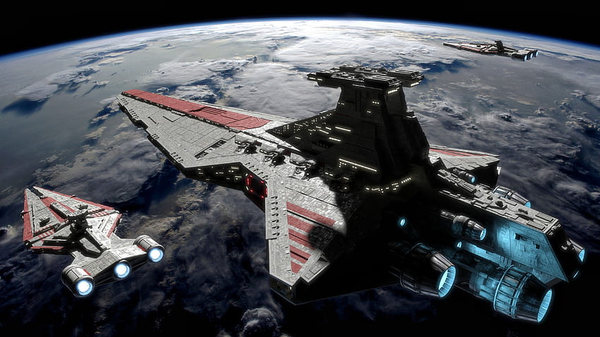 Venator Sternenzerstörer (rendern), Star Wars Venator HD-Hintergrundbild
