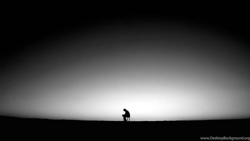 Lonely Mood Sad Alone Sadness Emotion People Loneliness Solitude. Background, Lonely Abstract HD wallpaper