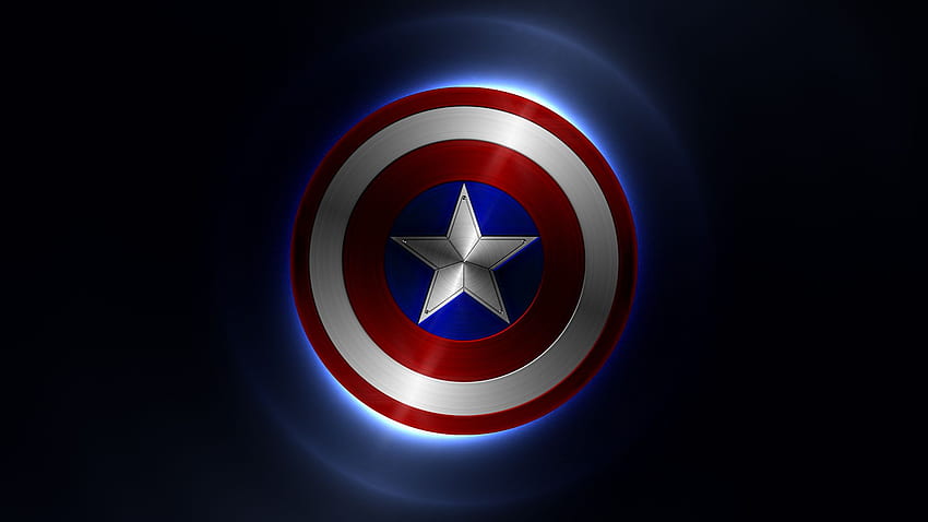 Logotipo de Capitán América - Logotipos de superhéroes -, Logotipo de superhéroes fondo de pantalla