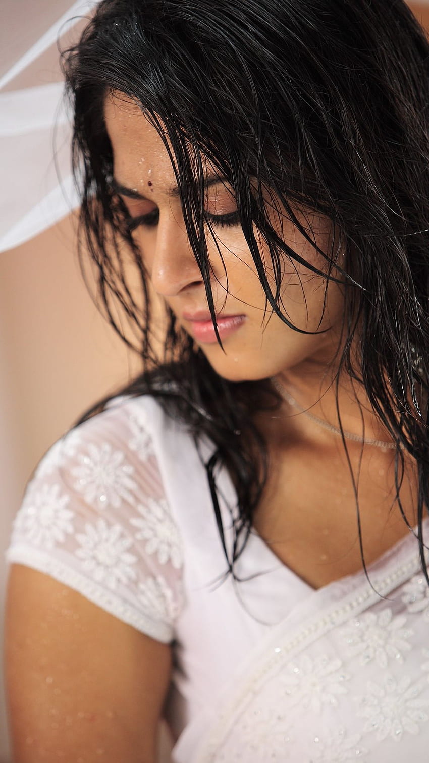 Anushka shetty, aktris telugu wallpaper ponsel HD