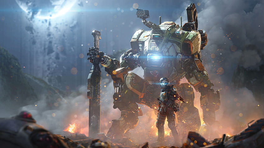 Titanfall 2 and Background , Titanfall Pilot HD wallpaper