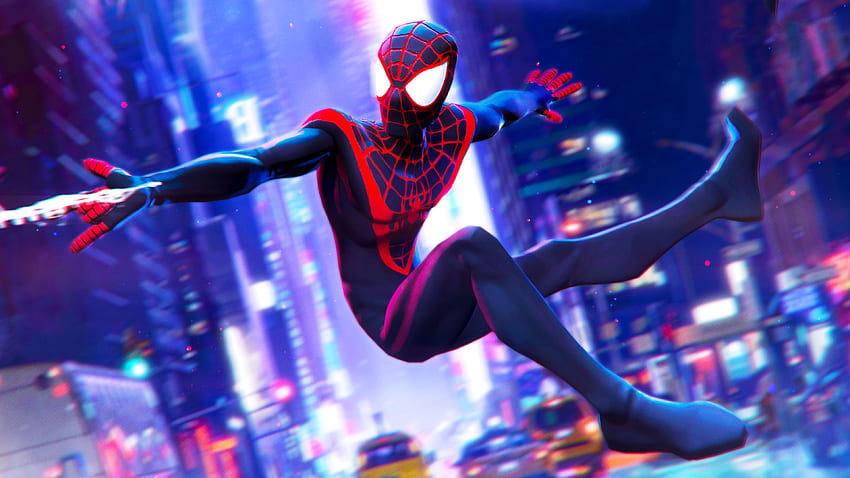 3D Miles Morales, Superheroes, , , Background, and HD wallpaper | Pxfuel