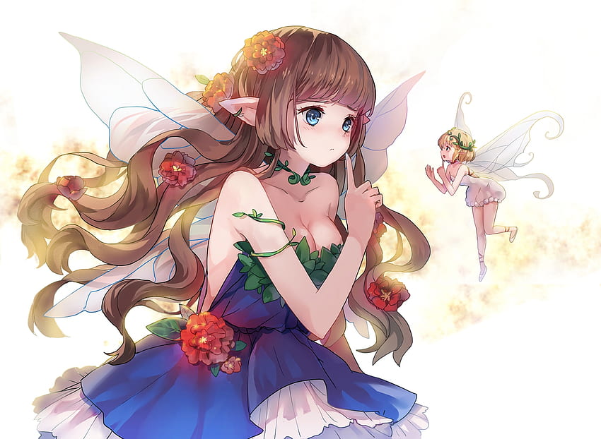 desktop wallpaper angel fairy anime girl anime fairy girl