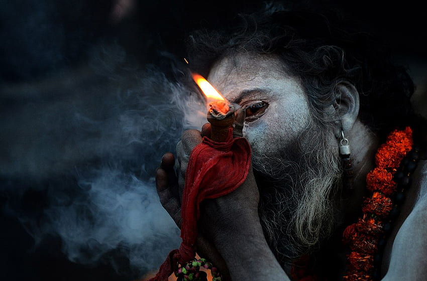 The God Shiva Is Honored At A Festival In Nepal With Bonfires ... And  Marijuana : Goats and Soda : NPR, chillam HD wallpaper | Pxfuel