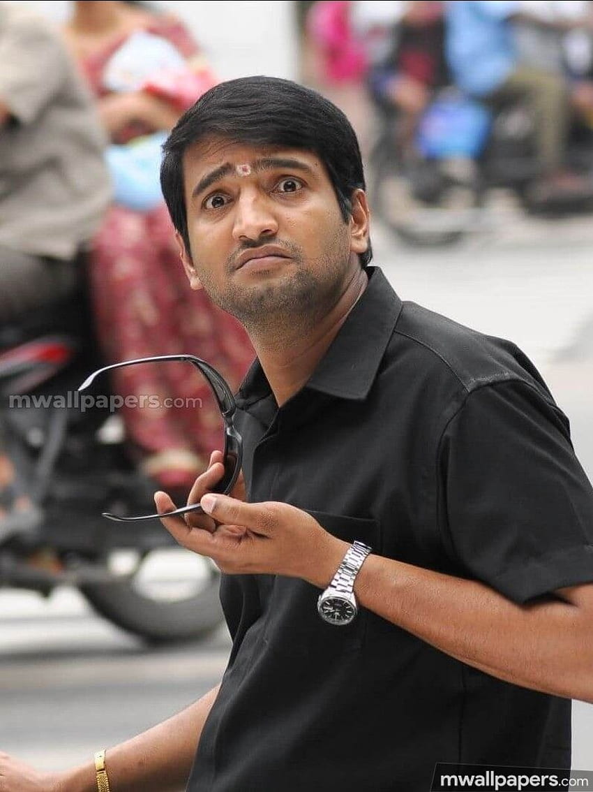 Santhanam in a still from the tamil movie Ya Ya