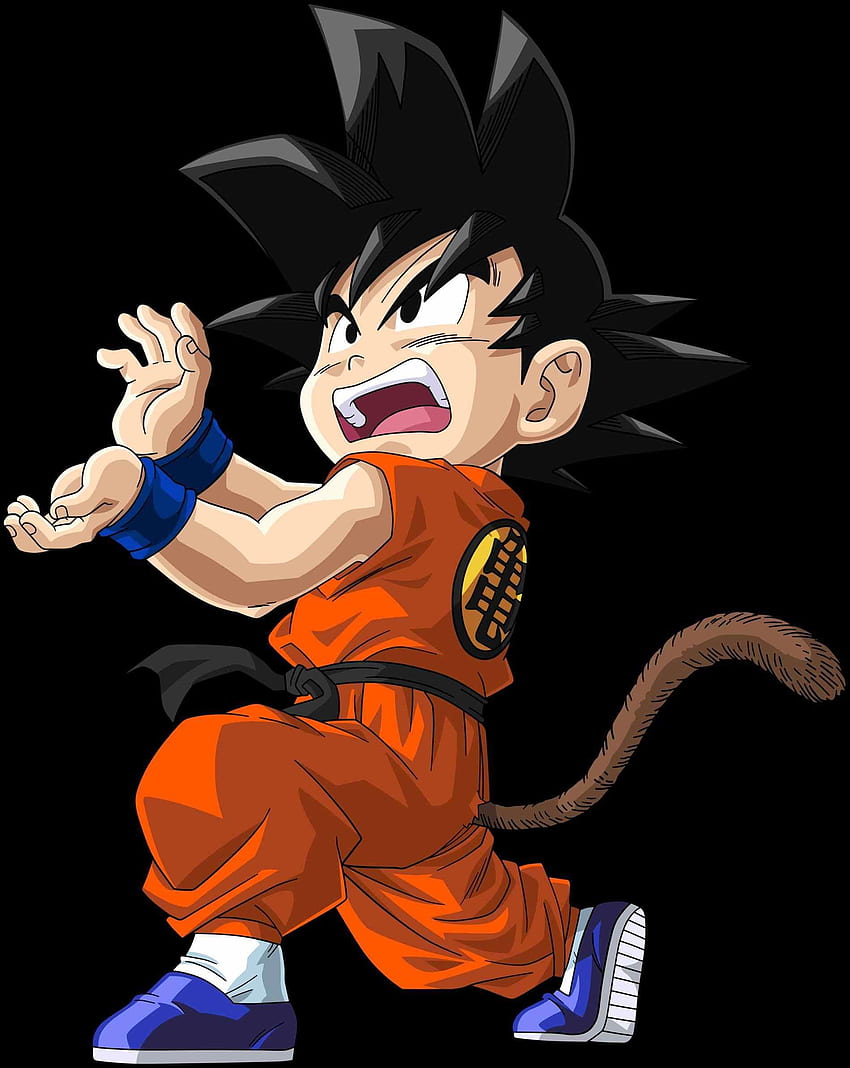 Goku Kamehameha On play - De Goku, Young Goku HD тапет за телефон