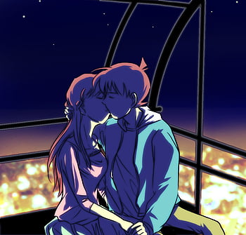 Anime Couple Kiss Animated Pictures for Sharing #135314958