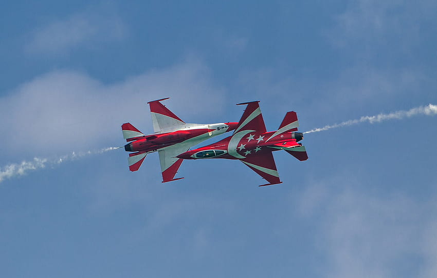 Airshow, das Flugzeug, Kunstflug, der Trick für seine Sektion авиация HD-Hintergrundbild